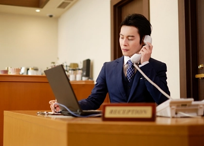 フロントデスク