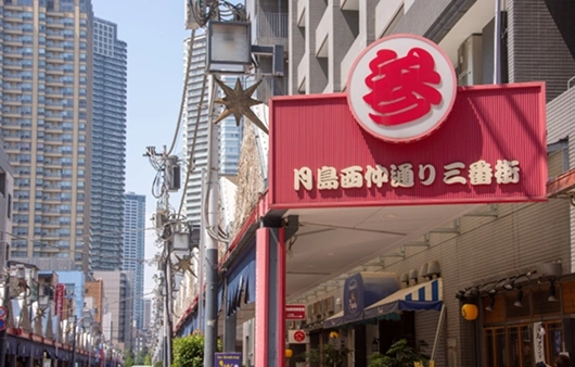 月島西仲通り商店街